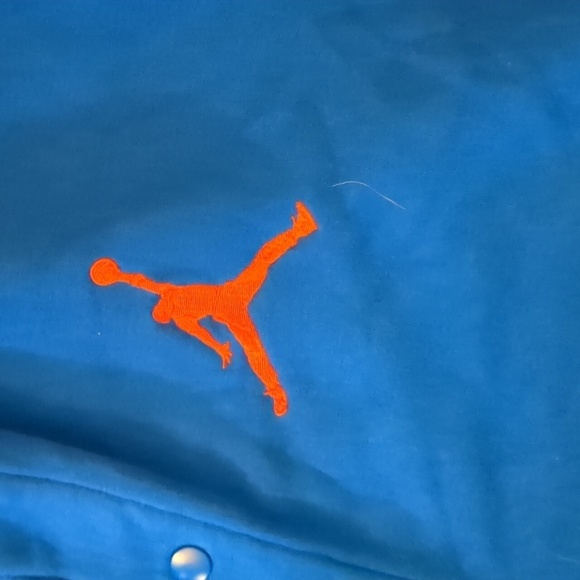 Jordan varsity button down hooded fleece jacket soe XXL - Picture 4 of 11